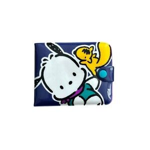 Vintage 1996 Sanrio Pochacco Bifold Wallet Snap Close The Cool K-9 HTF RARE HTF